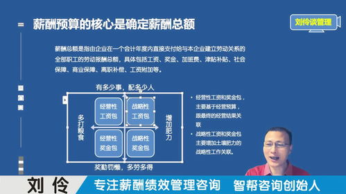 薪酬績效管理咨詢機構 第6集 頭部企業如何做薪酬預算